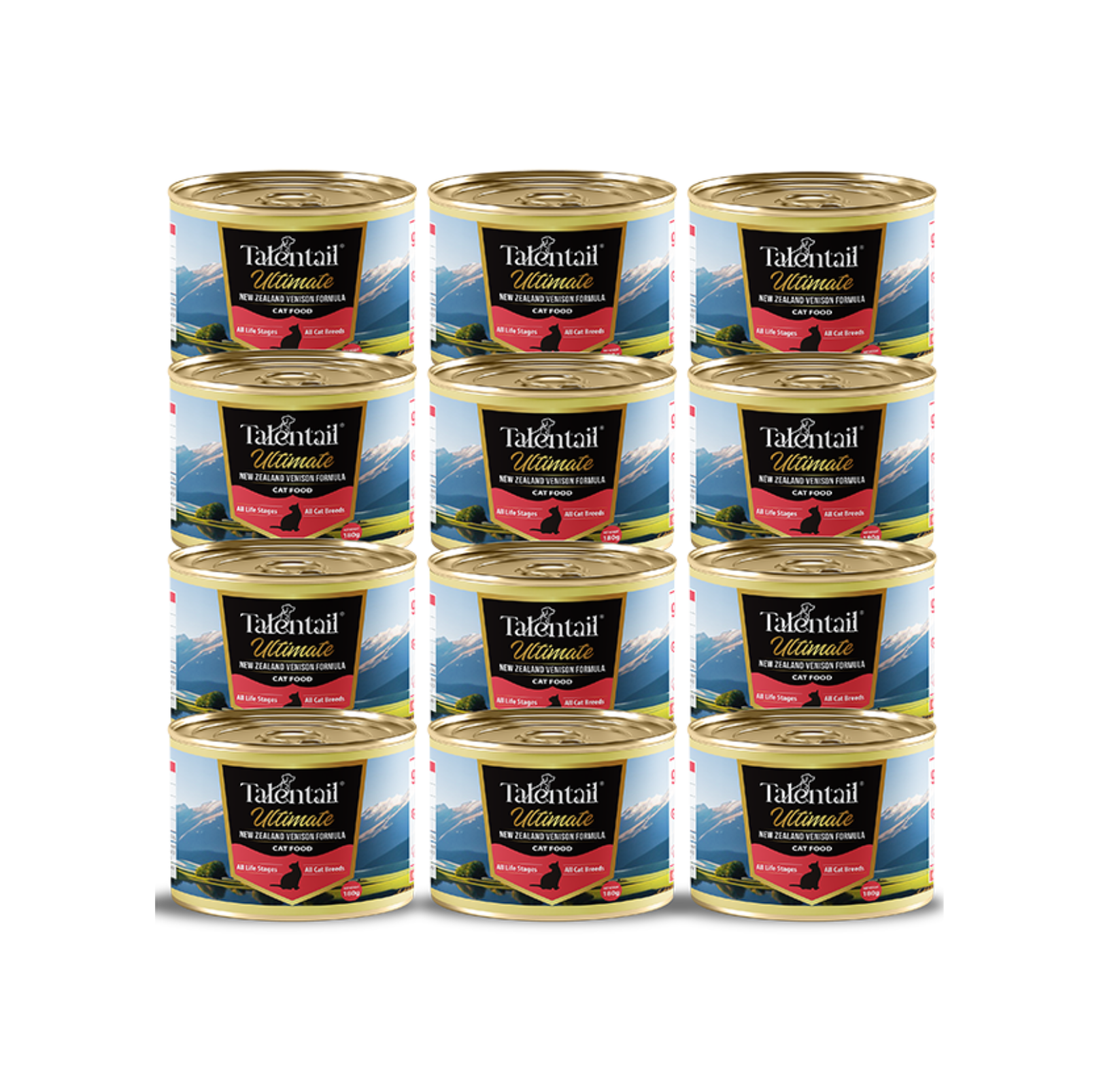 Talentail Ultimate New Zealand Venison Wet Cat Food 180g - {{product.type}} - PawPawUp