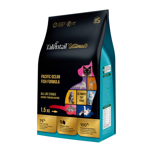 Talentail Ultimate Pacific Ocean Fish Dry Cat Food - {{product.type}} - PawPawUp