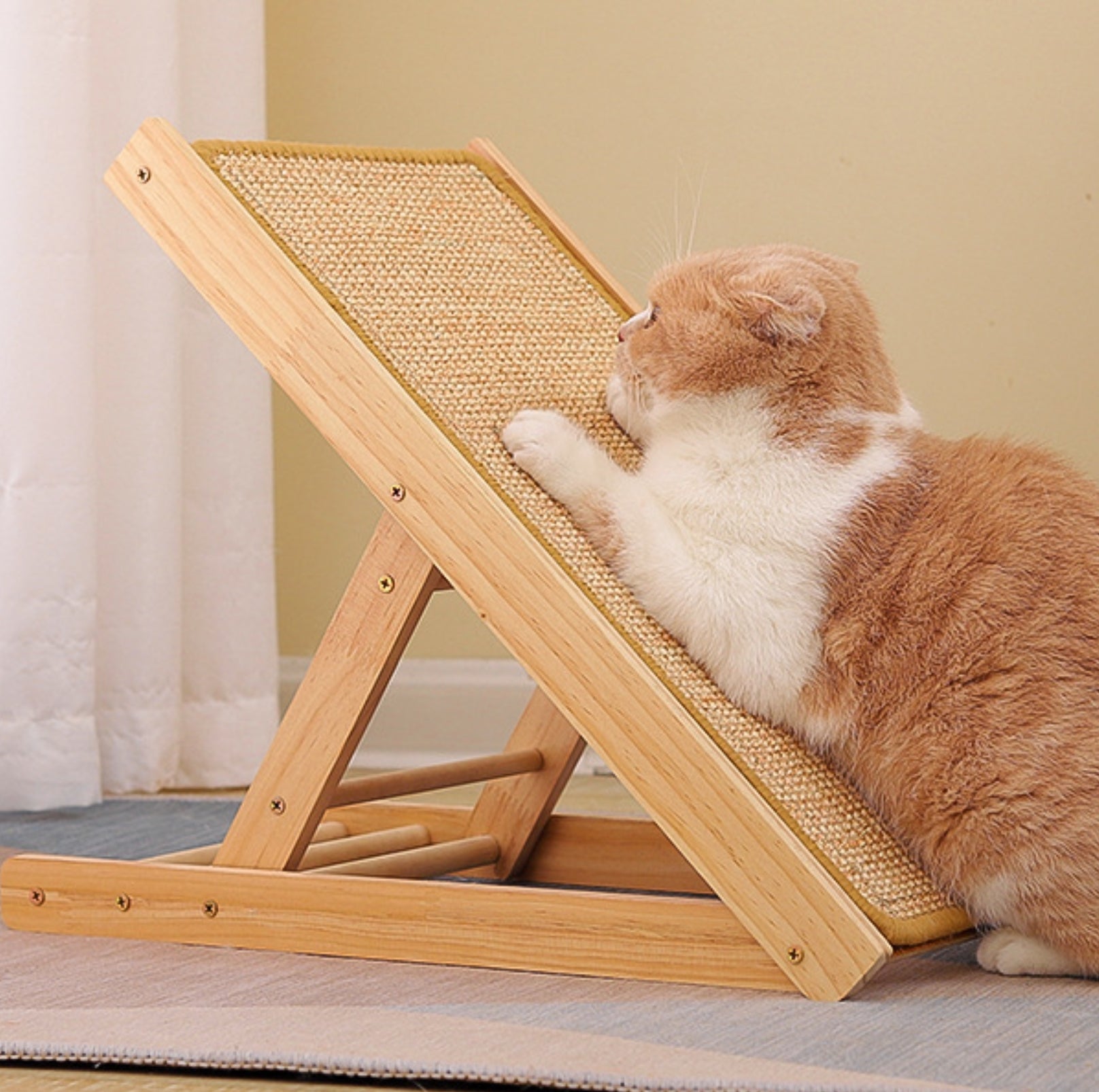 Vertical Sisal Cat Scratching Stand - {{product.type}} - PawPawUp