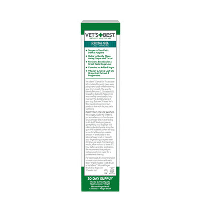 VET'S BEST Dental Gel Toothpaste for Dogs - {{product.type}} - PawPawUp