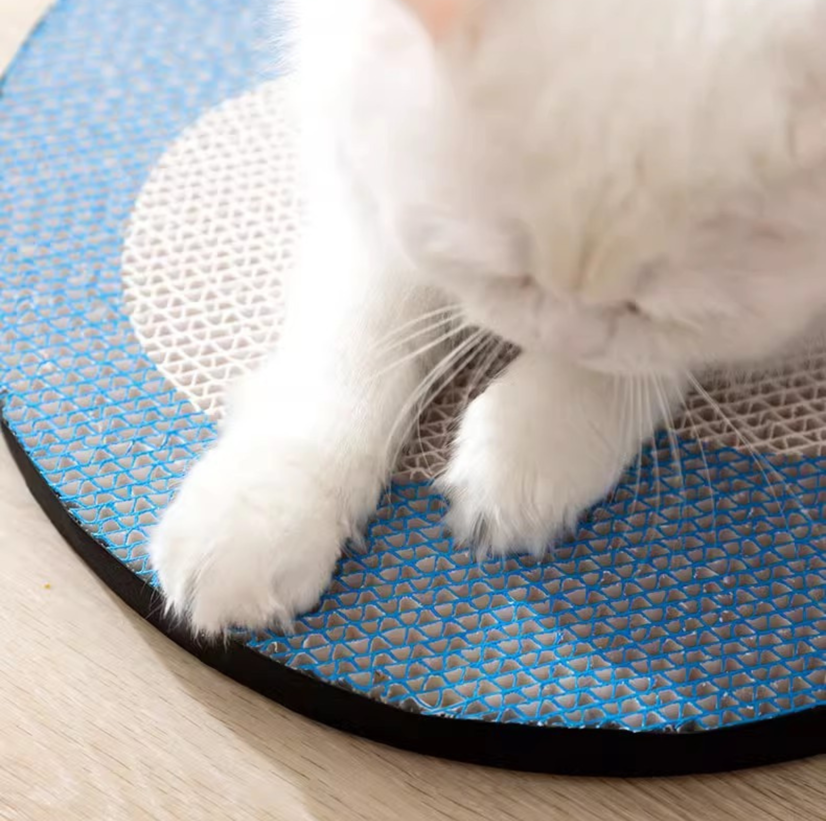 Wall-Mount Corrugated Cardboard Cat Scratcher - {{product.type}} - PawPawUp