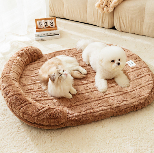 Winter Warm Sofa Pet Bed –Washable Cover and Soft Cushion - {{product.type}} - PawPawUp