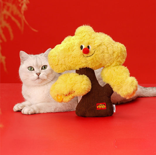 Zeze Golden Pine Catnip Toy - {{product.type}} - PawPawUp