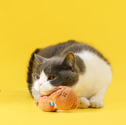 ZeZe Peanut-Shaped Cat Toy - {{product.type}} - PawPawUp