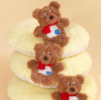 ZeZe Plush Teddy Bear Squeaky Dog Toy - {{product.type}} - PawPawUp