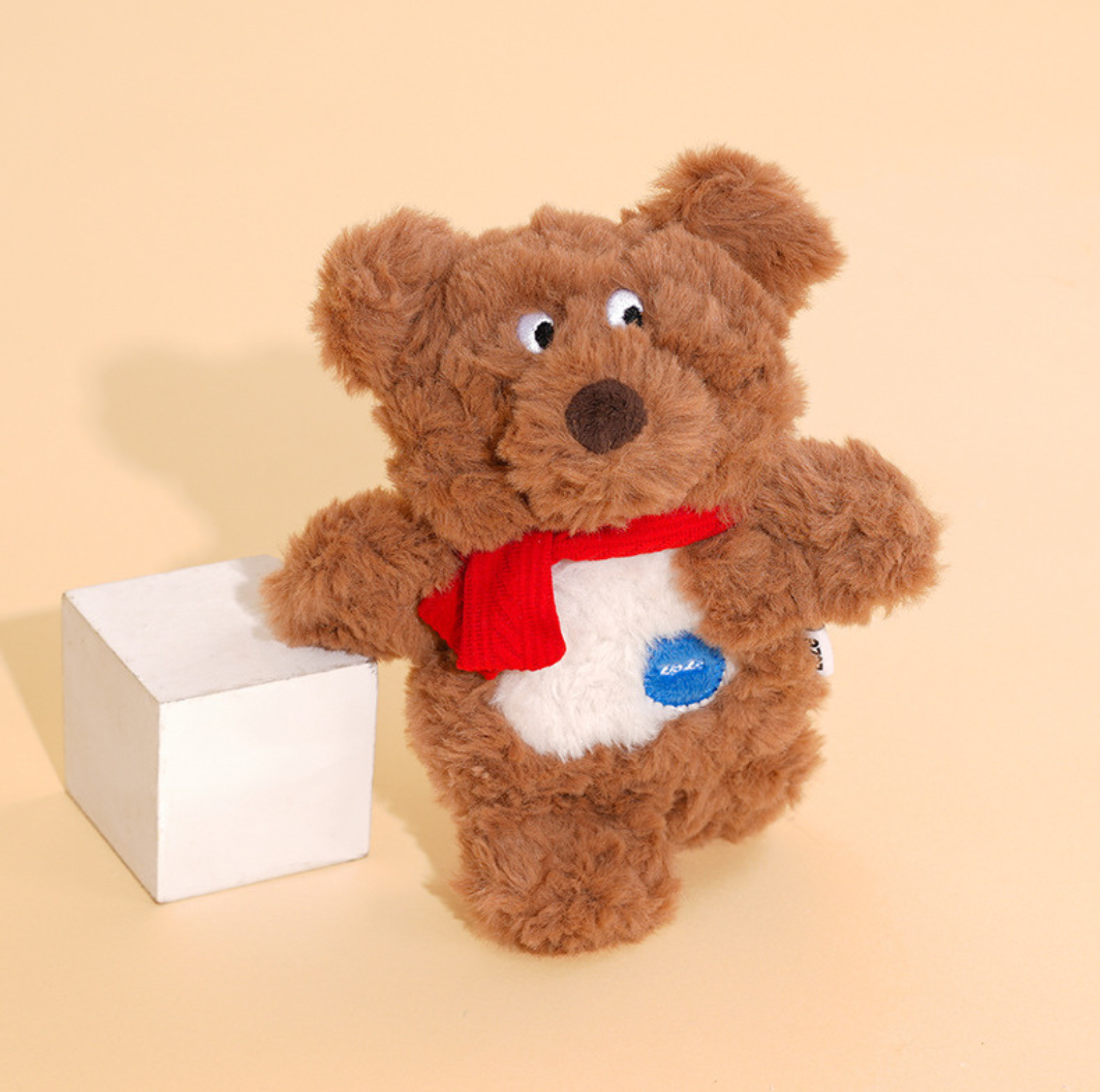 ZeZe Plush Teddy Bear Squeaky Dog Toy - {{product.type}} - PawPawUp