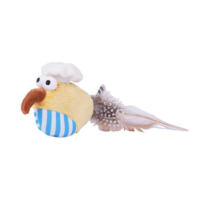ZeZe Silly Birds Plush Catnip Toy - {{product.type}} - PawPawUp