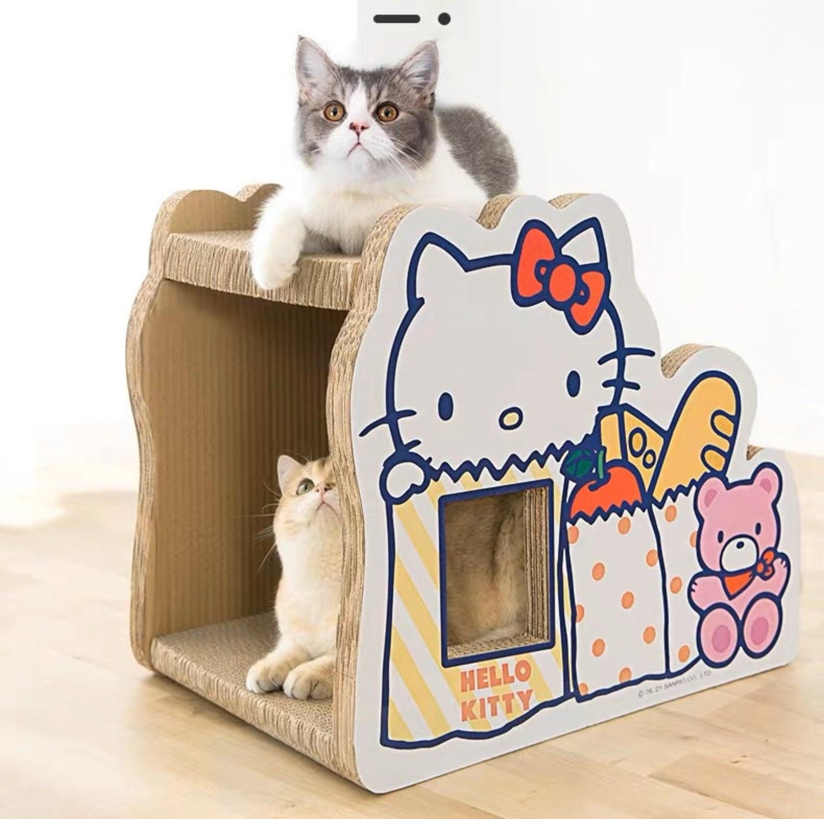 Hello Kitty Food Lover Cat Scratcher Durable Eco friendly