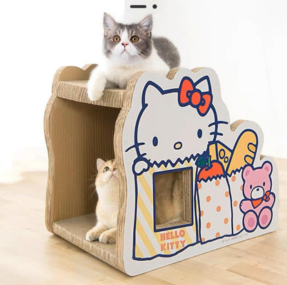 Hello Kitty Food Lover Cat Scratcher - Durable & Eco-friendly - {{product.type}} - PawPawUp