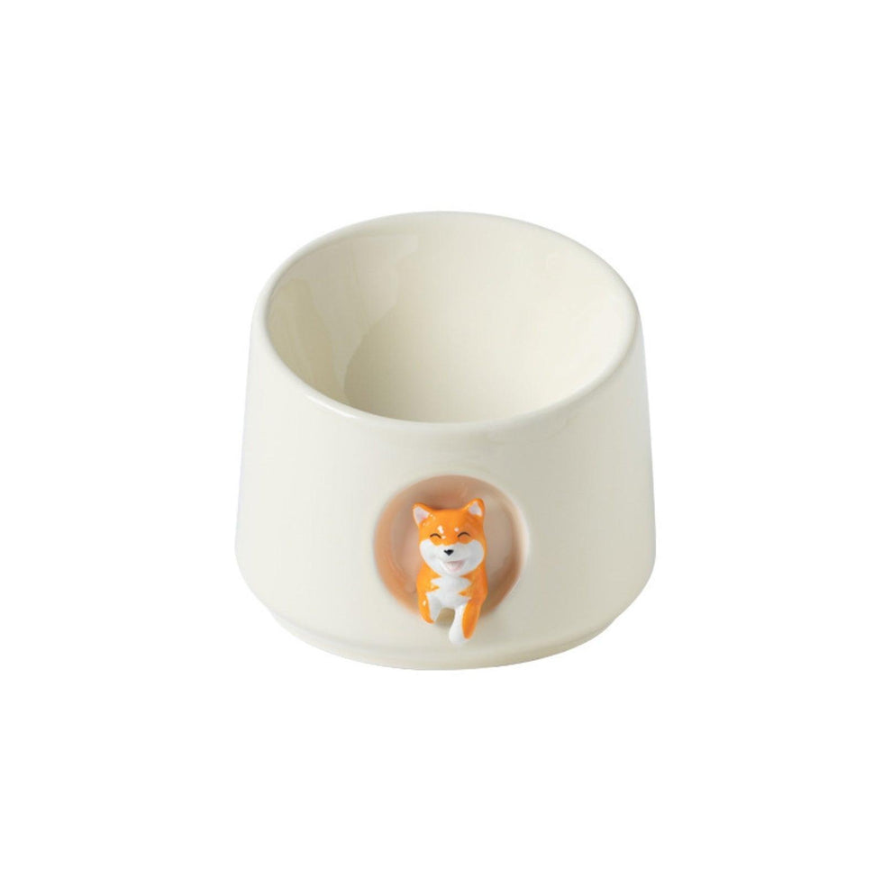 Adorable 3D Ceramic Cat Bowls Small Dog Bowls PawPawUp