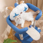 Circus Style Cat Climbing Tree with Lounge & Scratching Post - {{product.type}} - PawPawUp
