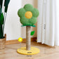 Colourful Flower Style Sisal Cat Scratching Post | Cat Tree - {{product.type}} - PawPawUp
