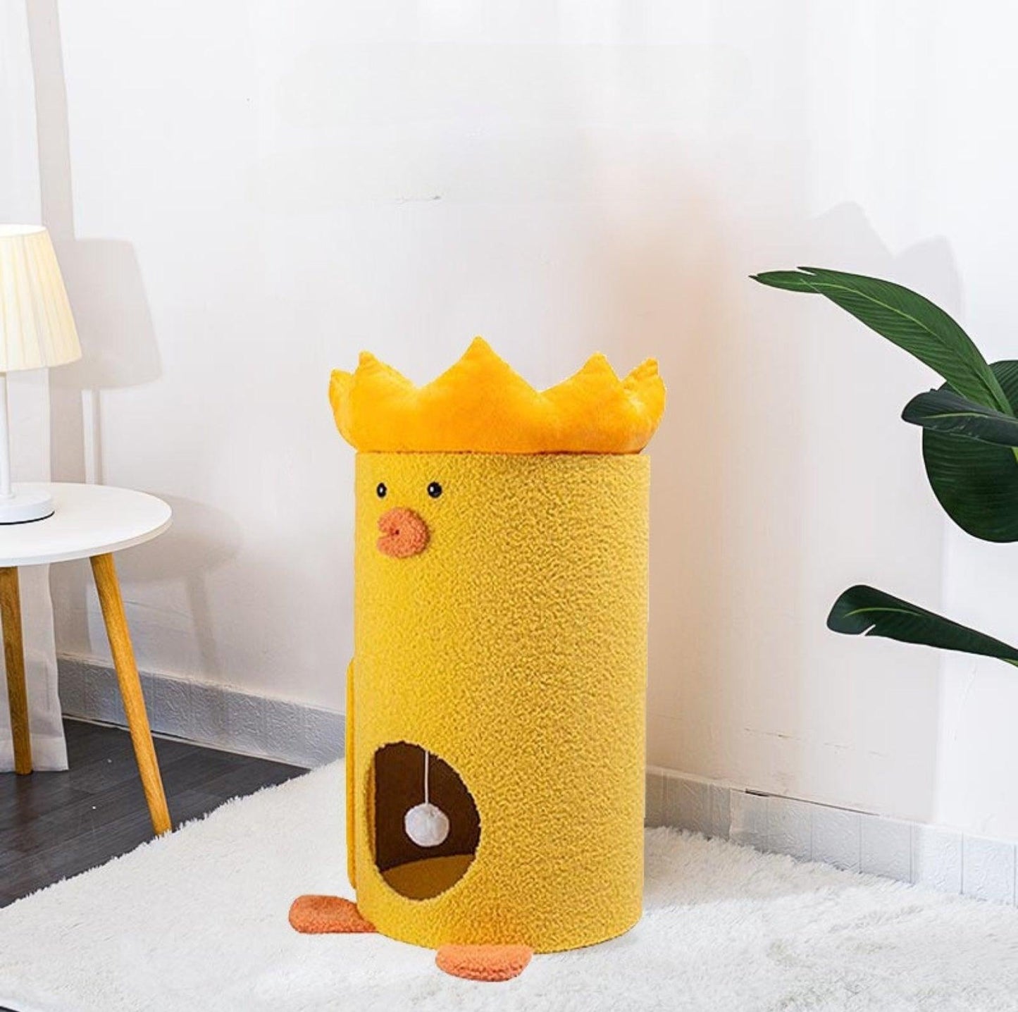 Cartoon Sisal Bucket Multifunctional Cat Scratching Post and Nest - {{product.type}} - PawPawUp