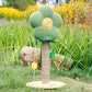 Colourful Flower Style Sisal Cat Scratching Post | Cat Tree - {{product.type}} - PawPawUp