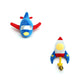 Plush Dog Toy With Buil-In Squeaker "Reach For The Sky" - {{product.type}} - PawPawUp