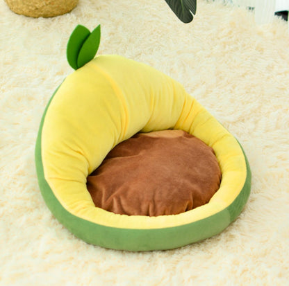 Fruit-Styled Cozy Cat Bed Small Dog Bed - {{product.type}} - PawPawUp