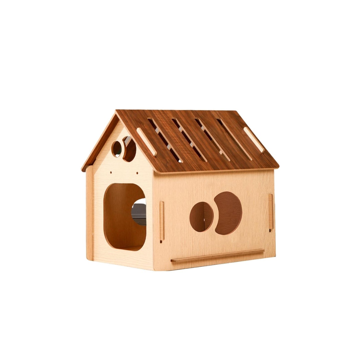 Scandi-Style Wooden Pet Cottage