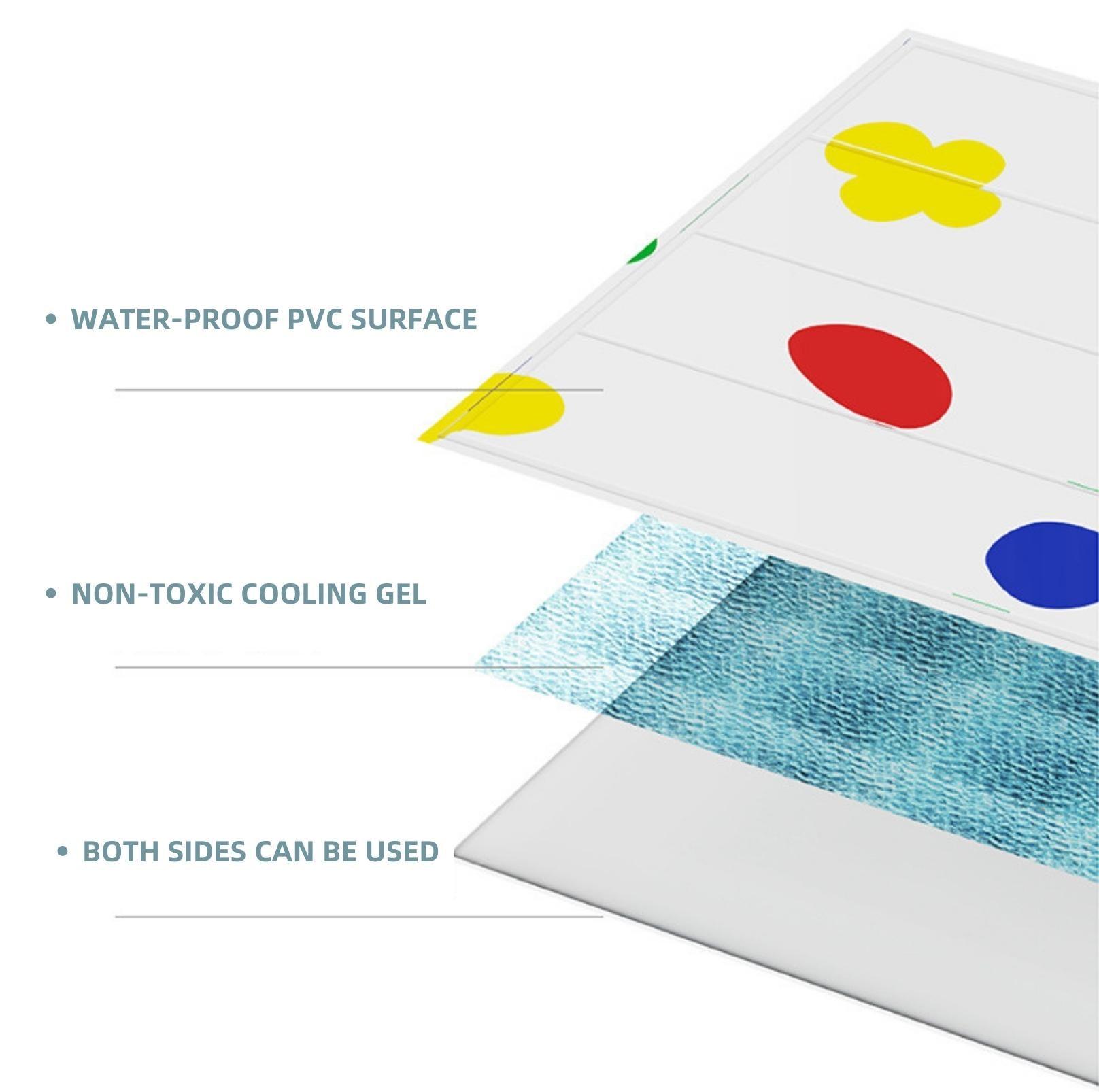 ZeZe Chill Out Patterend Summer Cooling Mat Cat Bed Dog Bed - {{product.type}} - PawPawUp