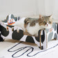 Single Bed-Style Cat Scratcher and Bed with Cute Patterns - {{product.type}} - PawPawUp
