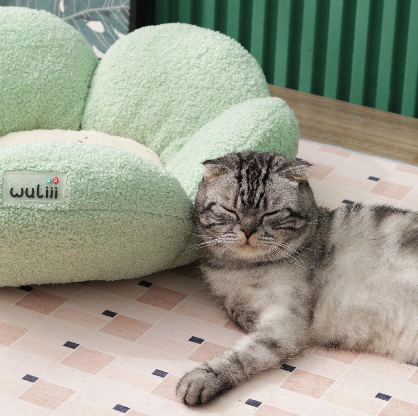 Wuliii Flower Style Cozy Pet Bed - {{product.type}} - PawPawUp