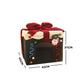 Christmas Gift Box-Styled House: Festive Shelter for Cats & Small Dogs