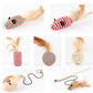 Wooden Cat Stick And Toys Kit With 7 Pieces - {{product.type}} - PawPawUp