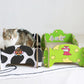 Single Bed-Style Cat Scratcher and Bed with Cute Patterns - {{product.type}} - PawPawUp