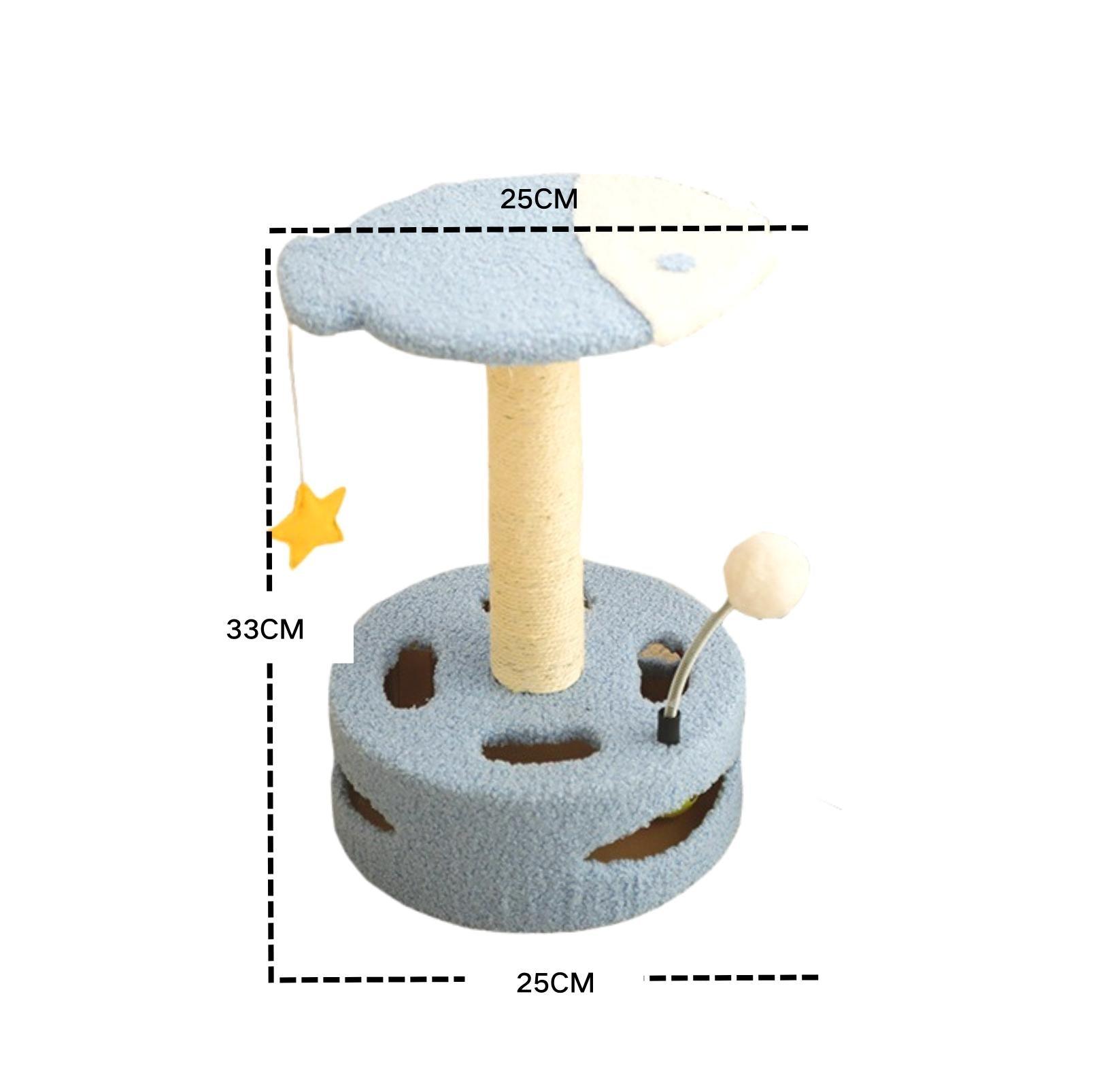 Cute Cartoon Style Small Cat Tree Scratching Post - {{product.type}} - PawPawUp