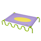 ZeZe Wave-Style Elevated Pet Dog Bed Cat Bed - {{product.type}} - PawPawUp