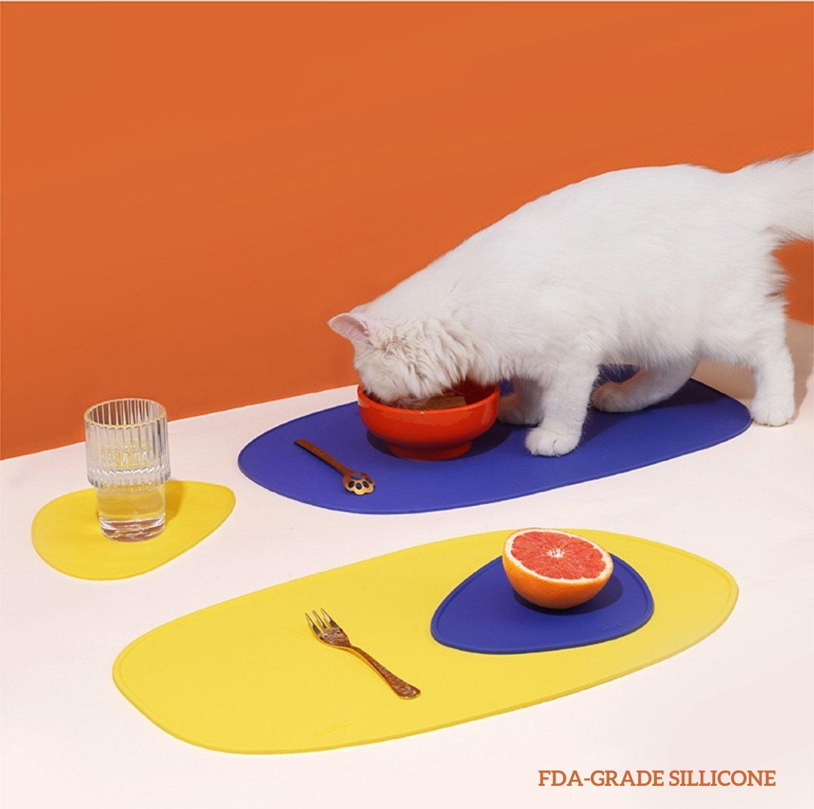 ZeZe Abstract Silicone Pet Food Mat - {{product.type}} - PawPawUp