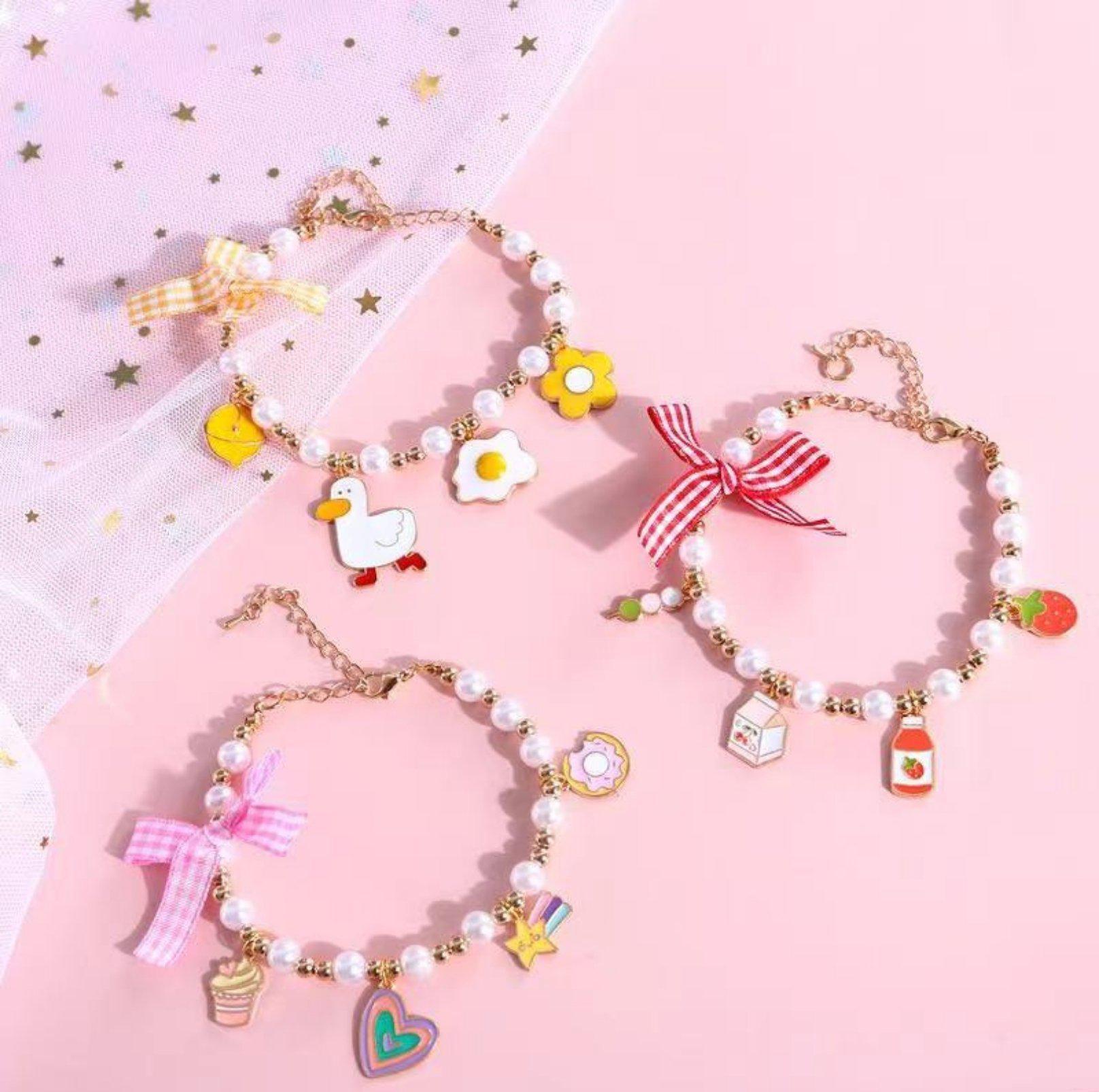 Cute Adjustable Ice-cream Strawberry & Duck Pet Necklace - {{product.type}} - PawPawUp