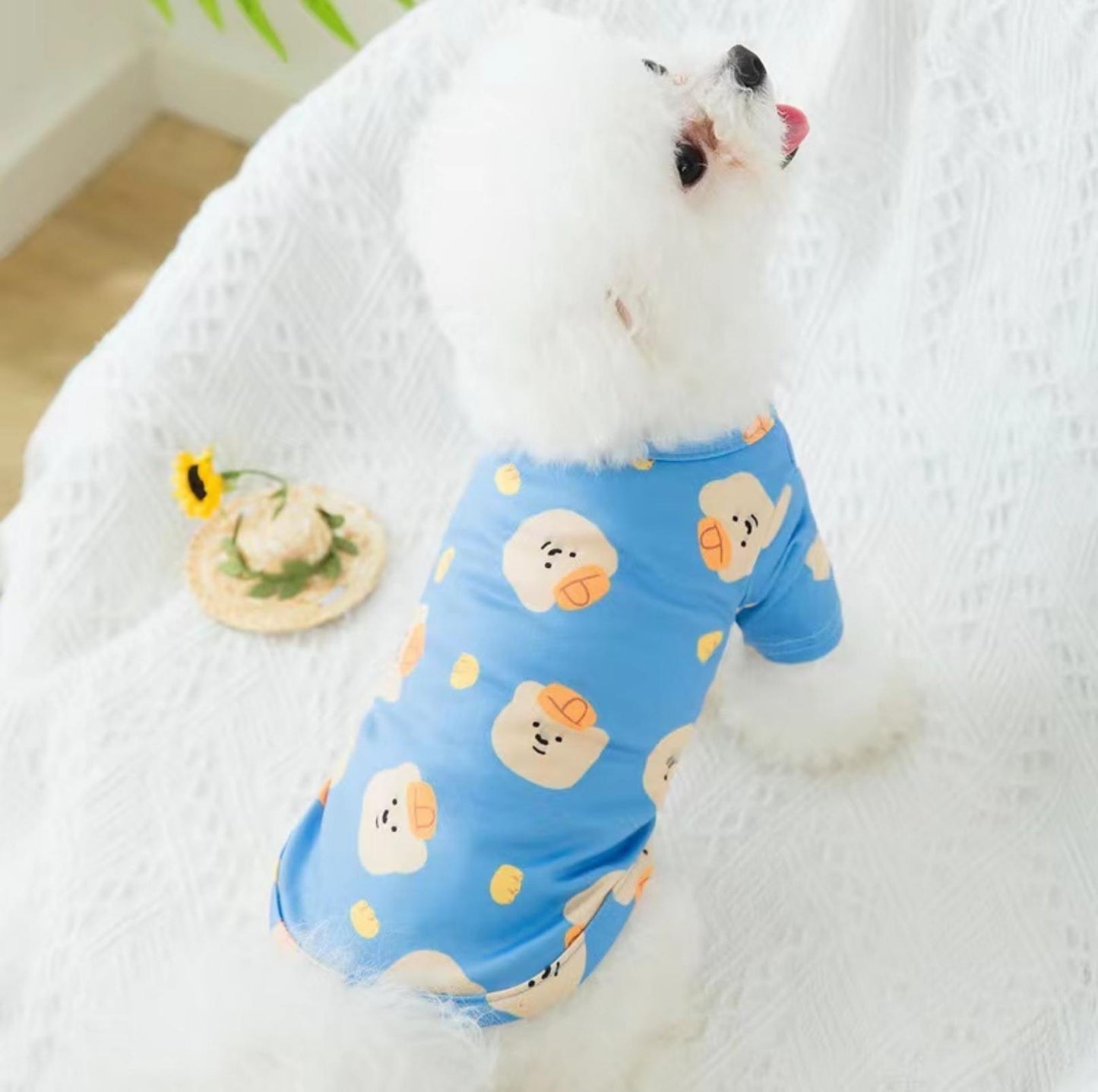 Baby Bear Summer Dog And Cat Short Sleeve T-Shirt Pet Appare - {{product.type}} - PawPawUp