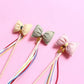 Bow Style Cat Stick With Long Tassel Cat Toys for Interactive Play - {{product.type}} - PawPawUp