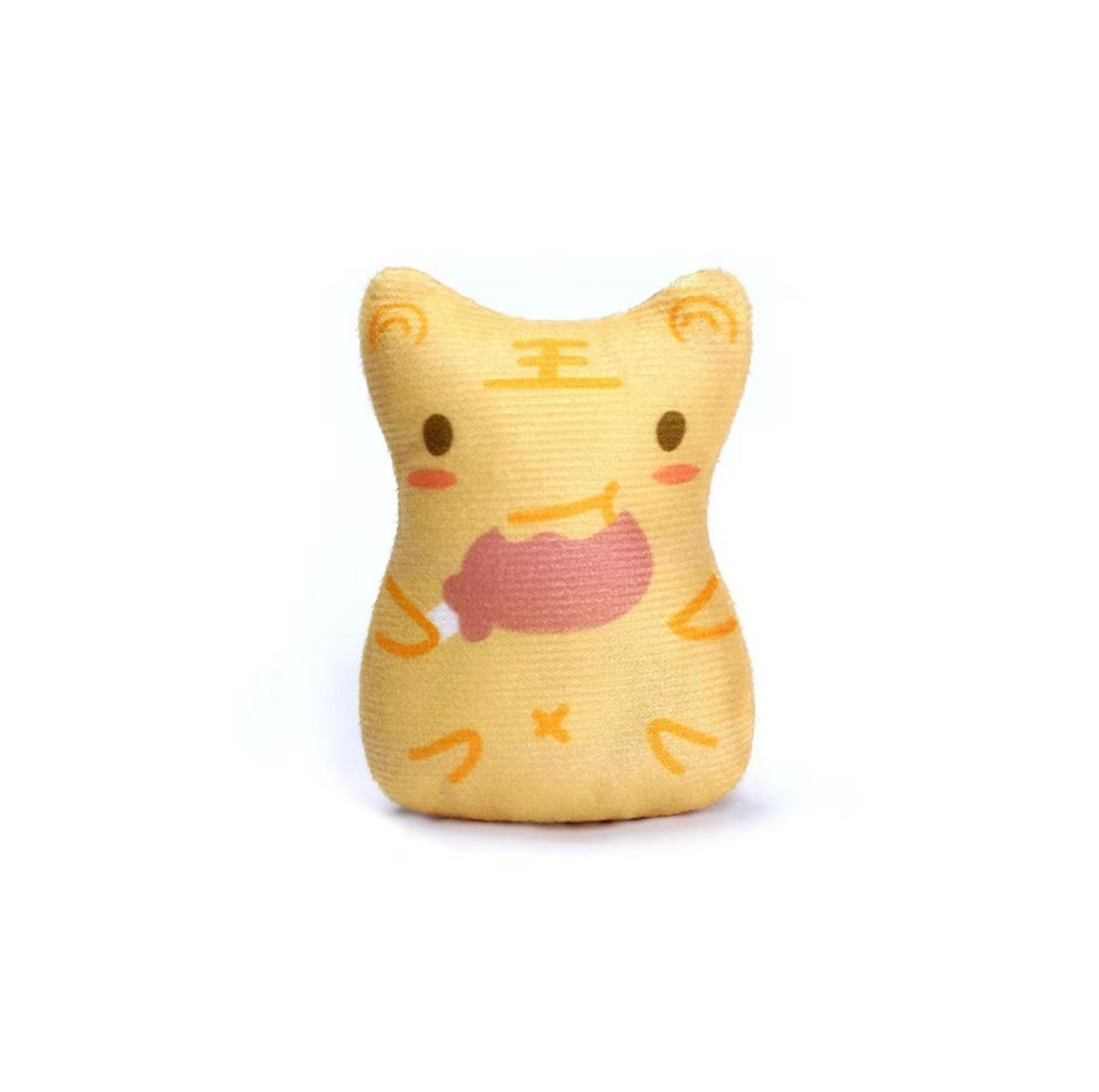 Cartoon Animal Design Chewing Cat Toys With Catnip - {{product.type}} - PawPawUp