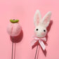 Cartoon Bunny and Peach Cat Stick | Cat Toys - {{product.type}} - PawPawUp