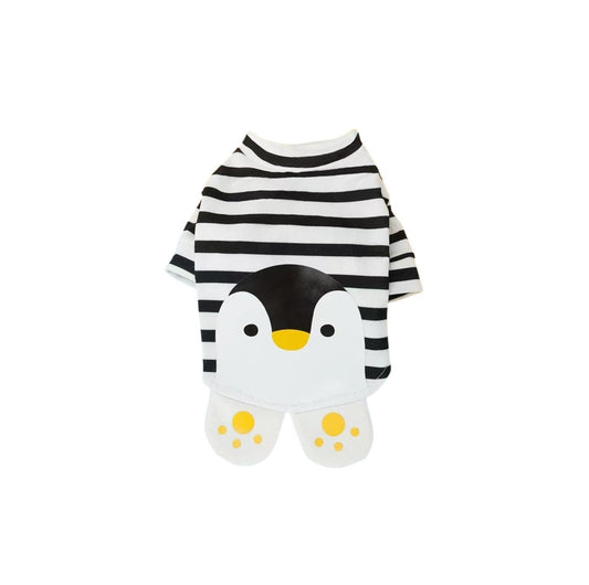 Cartoon Penguin Spring/Summer Cat Vest Pet Apparel - {{product.type}} - PawPawUp