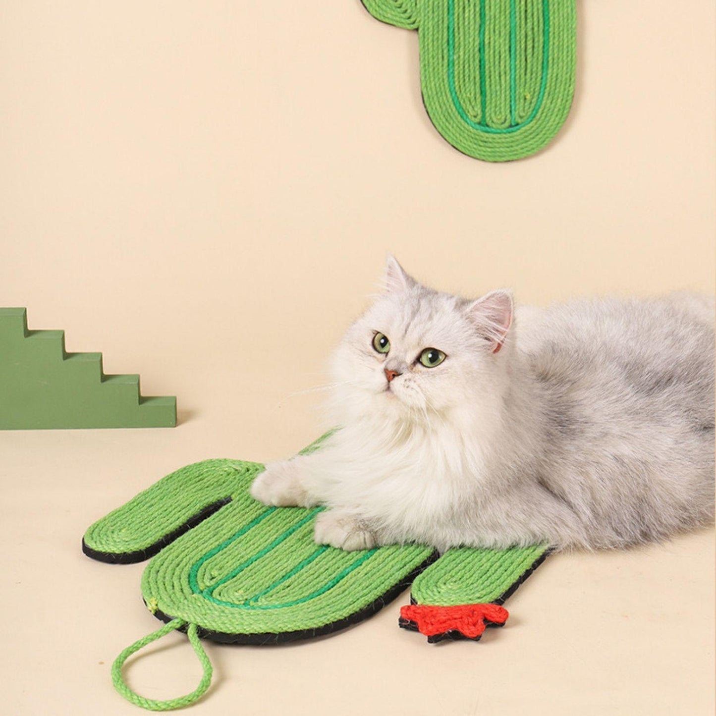 Colorful Cartoon Shaped Sisal Rope Cat Scratcher Mat - {{product.type}} - PawPawUp