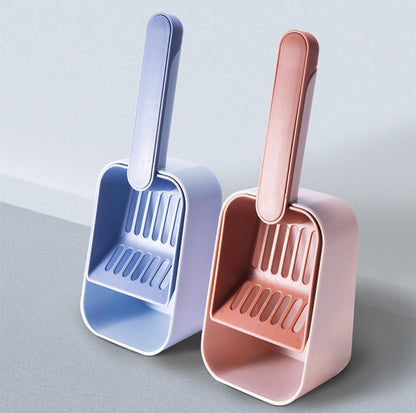 Cat Litter Scoop and Dustpan Combo - Easy Waste Disposal - {{product.type}} - PawPawUp