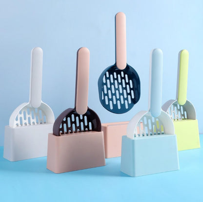 Efficient and Comfortable Cat Litter Scoop Set - {{product.type}} - PawPawUp