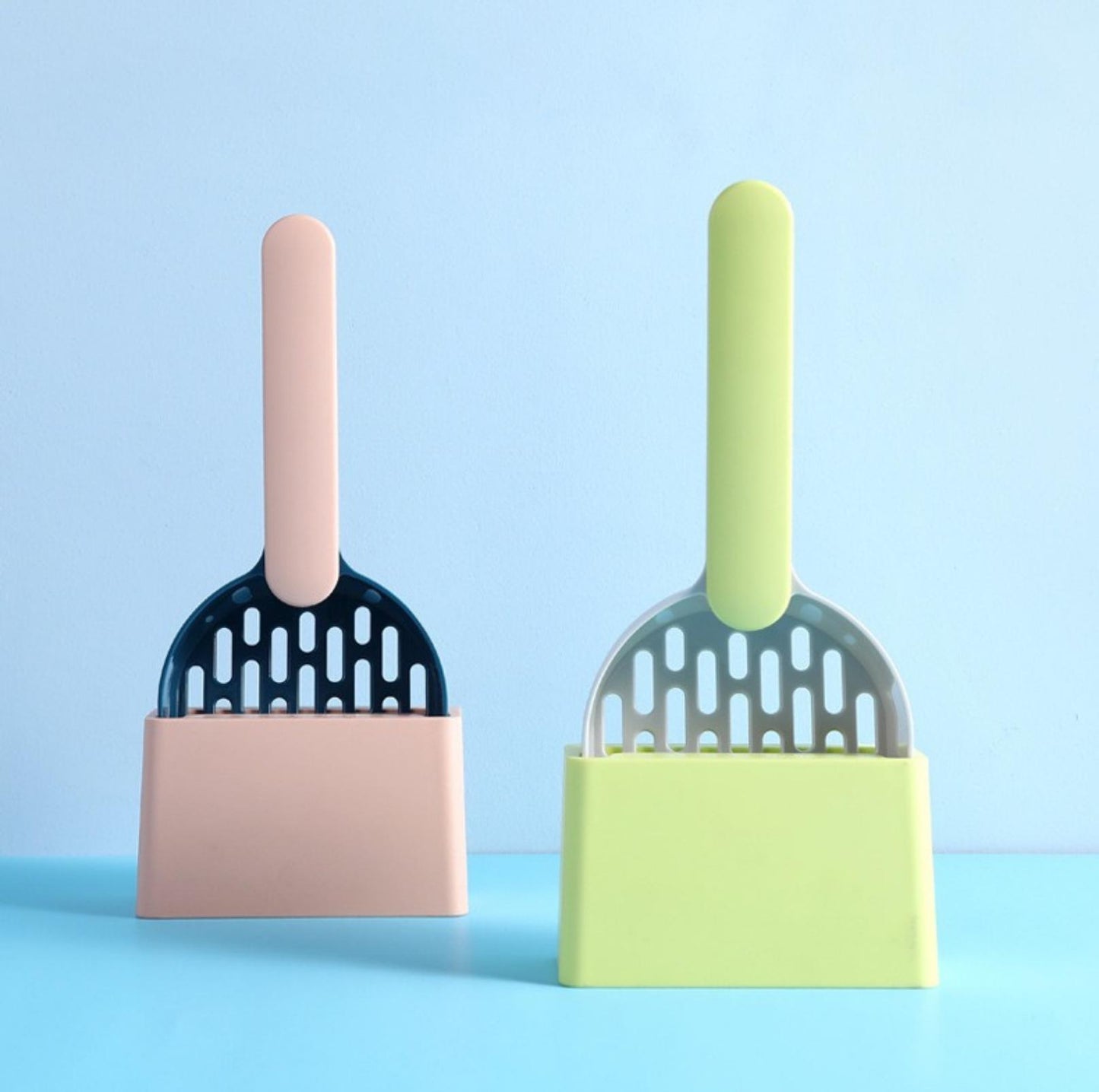 Efficient and Comfortable Cat Litter Scoop Set - {{product.type}} - PawPawUp