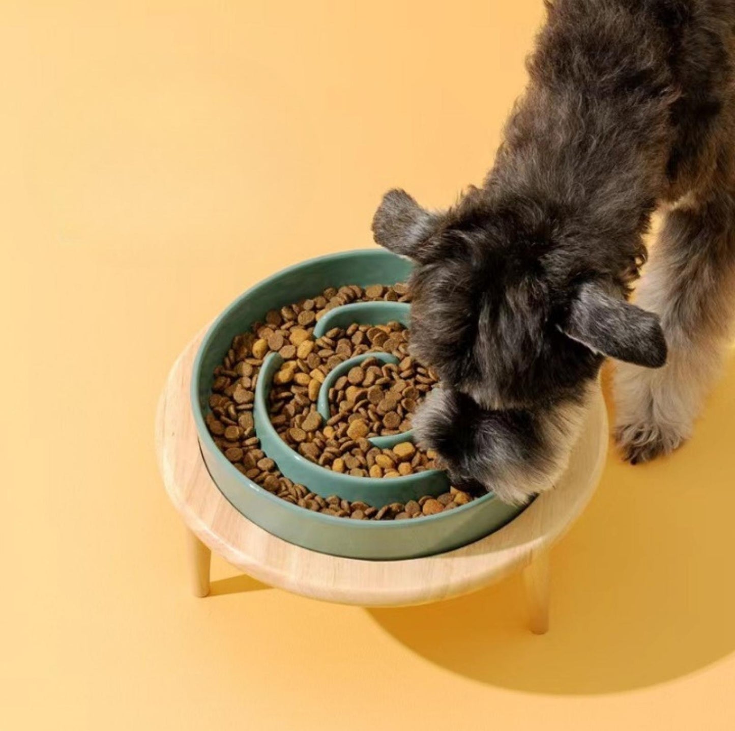 Ceramic Slow Feeder Pet Bowl for Dogs and Cats - {{product.type}} - PawPawUp
