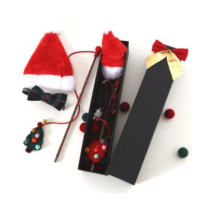 Christmas Collection Cat Necklace+Cat Toys Gift Box - {{product.type}} - PawPawUp