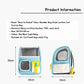 "Back to School" Clear Shoulder Bag Cat and Small Dog Carrier - {{product.type}} - PawPawUp