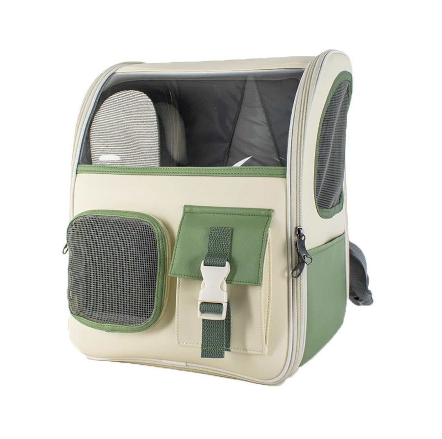 "Back to School" Clear Shoulder Bag Cat and Small Dog Carrier - {{product.type}} - PawPawUp