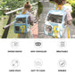 "Back to School" Clear Shoulder Bag Cat and Small Dog Carrier - {{product.type}} - PawPawUp