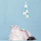 Colourful Flower Styled Cat Stick with Bells and Tassels | Cat Toys - {{product.type}} - PawPawUp