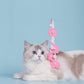Colourful Flower Styled Cat Stick with Bells and Tassels | Cat Toys - {{product.type}} - PawPawUp
