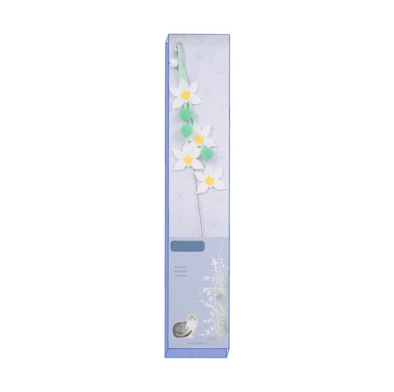 Colourful Flower Styled Cat Stick with Bells and Tassels | Cat Toys - {{product.type}} - PawPawUp
