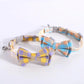 Colourful Plaid Bow Style Adjustable Pet Collar - {{product.type}} - PawPawUp