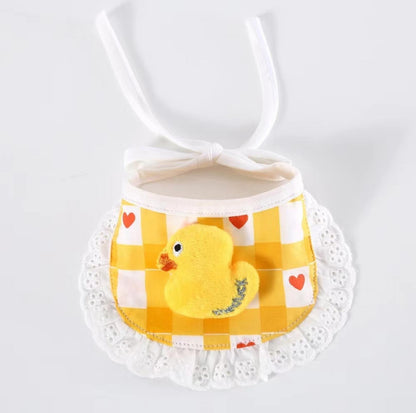 Cute Adjustable Cotton Pet Bibs In Multiple Designs - {{product.type}} - PawPawUp